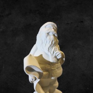 Weihnachtsmann klein mit Wunschzettel