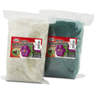 Wolle z. Filzen  Reine Schurwolle , Deutsche Märchenwolle