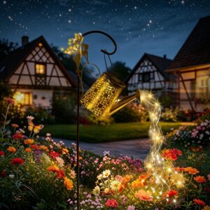 Cexovil Solarlampen für Außen Garten - Led Giesskanne